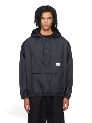 Jacka Neighborhood Hooded Jacket Svart | 232TSNH-JKM09