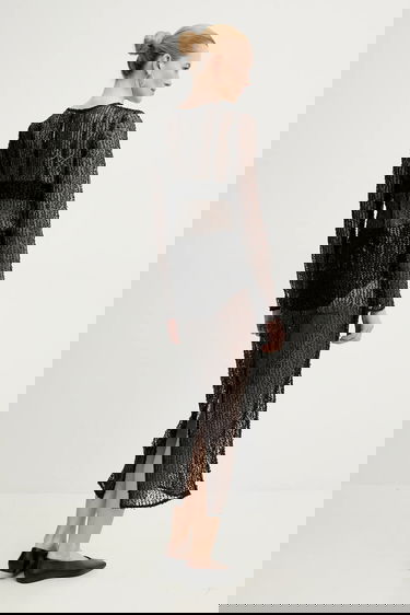 Klä Samsoe Samsoe Samsoe Samsoe Samadda Maxi Dress Svart | F25100085, 2