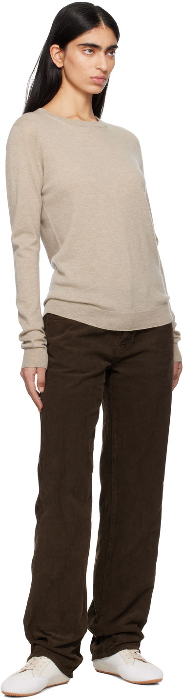 Sweater The Row The Row Jazor Cashmere Sweater Beige | 8795-Y751, 3
