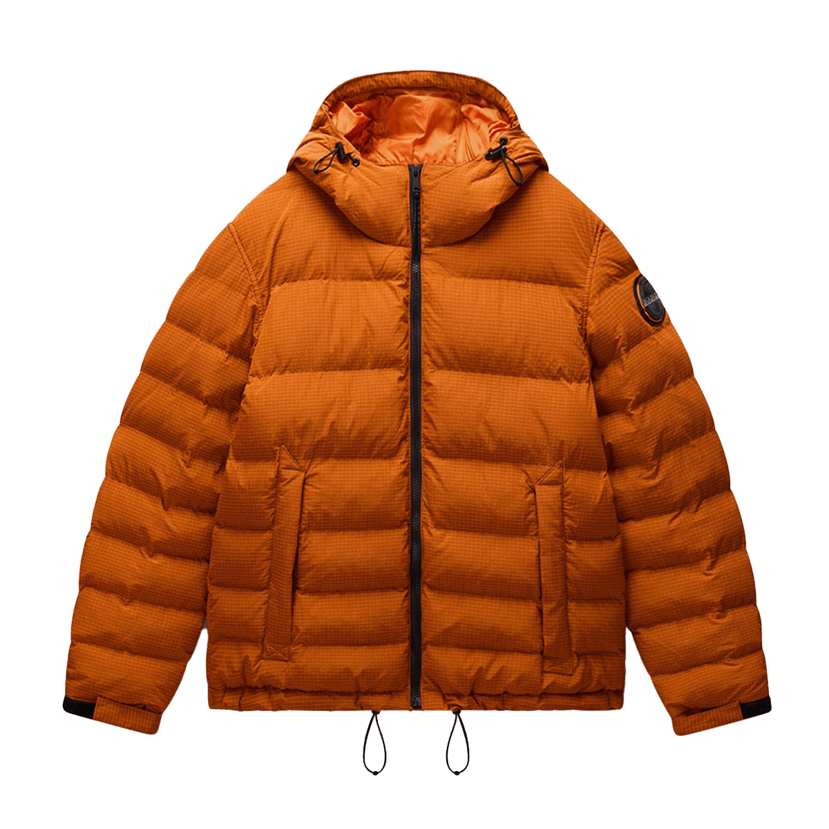 Pufferjacka Napapijri Hooded Puffer Jacket A-TEREZ Orange | NP0A88TGA681, 0