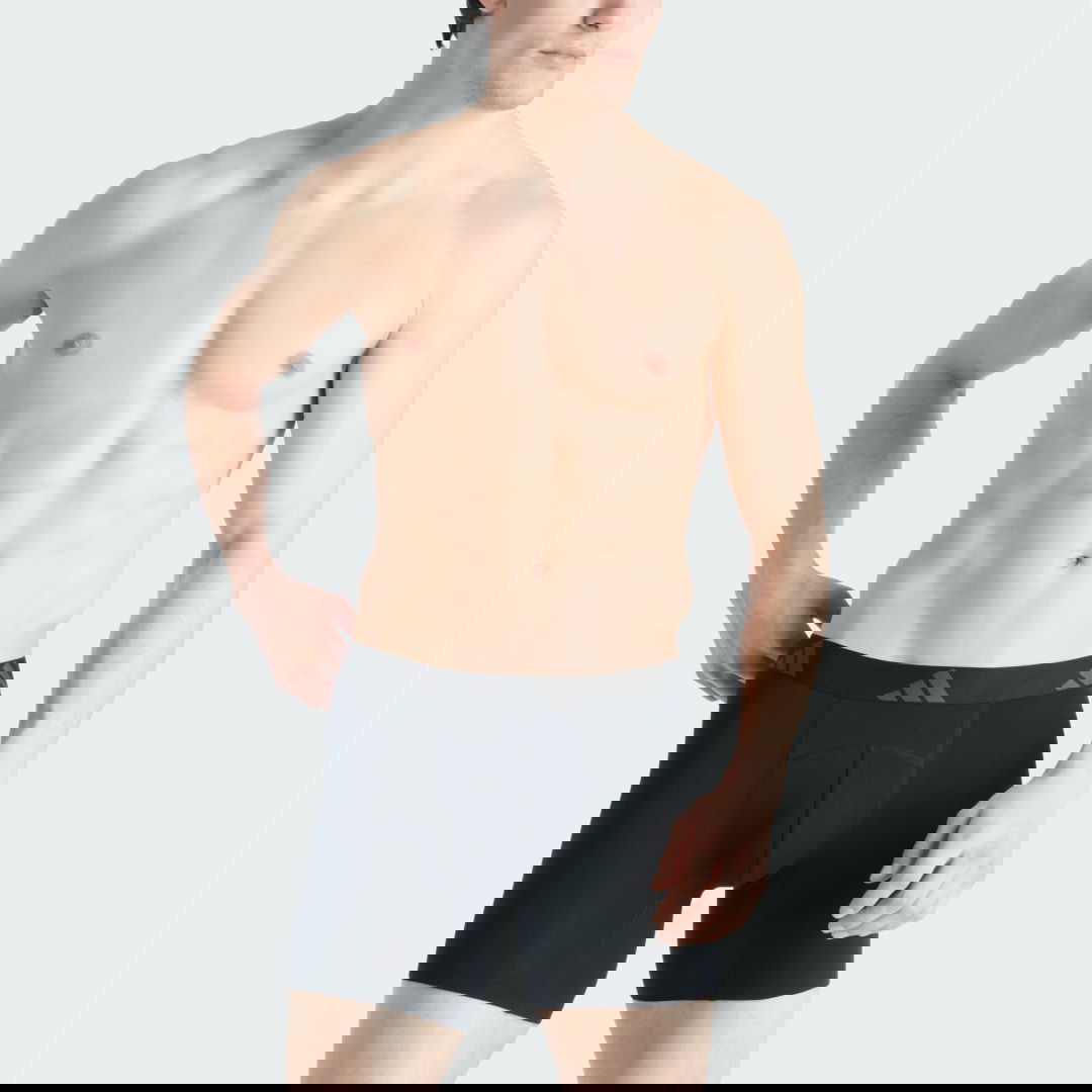 Boxare adidas Performance Active Flex Cotton Ergonomic Boxer Briefs (2-Pack) Svart | JK3969, 0