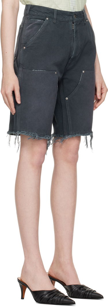Shorts Maison Margiela Maison Margiela Studded Denim Shorts Grå | S50MU0087 M35255, 1