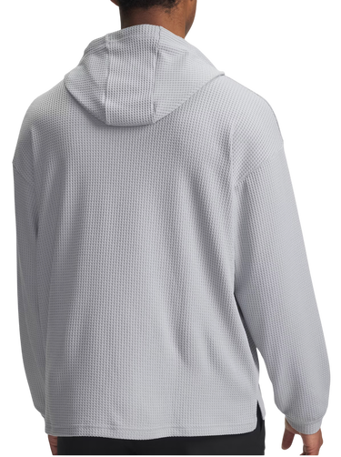 Sweatshirt Under Armour Rival Waffle Hoodie Grå | 1383108-011, 1