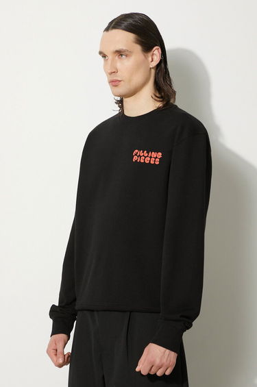 Sweatshirt Filling Pieces Filling Pieces Sunset Graphic Sweatshirt Svart | 74517021861, 6