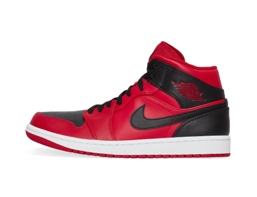 Sneakers och skor Jordan Air Jordan 1 Mid "Reverse Bred" (2021) Röd | 554724-660