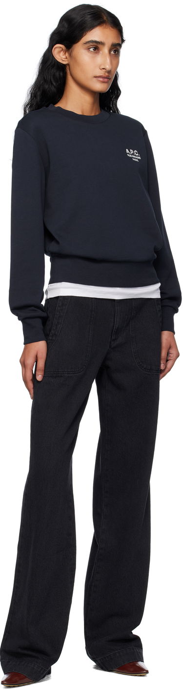 Jeans A.P.C. Wide Leg Jeans Svart | COGEX-F09085, 3