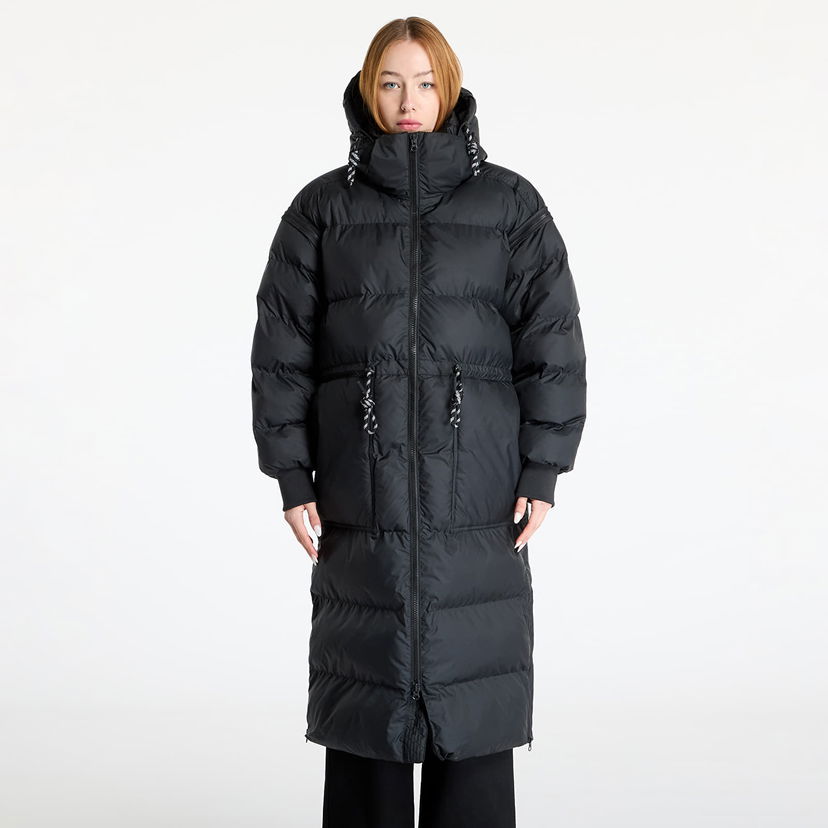 Pufferjacka adidas Performance Stella McCartney x Long Puffer Jacket Svart | IX3081
