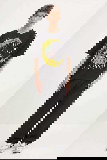 T-shirt Sky High Farm Sky High Farm Eri Print T-Shirt Svart | SHF07T032, 4