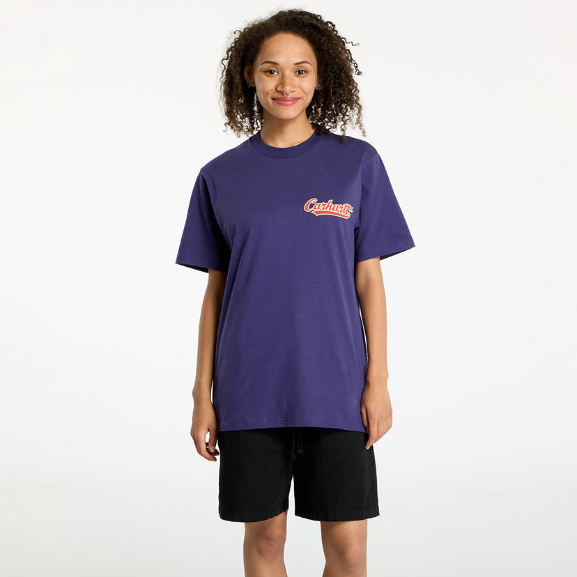 T-shirt Carhartt WIP S/S Spill T-Shirt UNISEX Aura Purpur | I033950.2BZXX