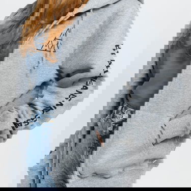 Sweatshirt HUF All Means TT FZ Hoodie Grå | 076266, 4