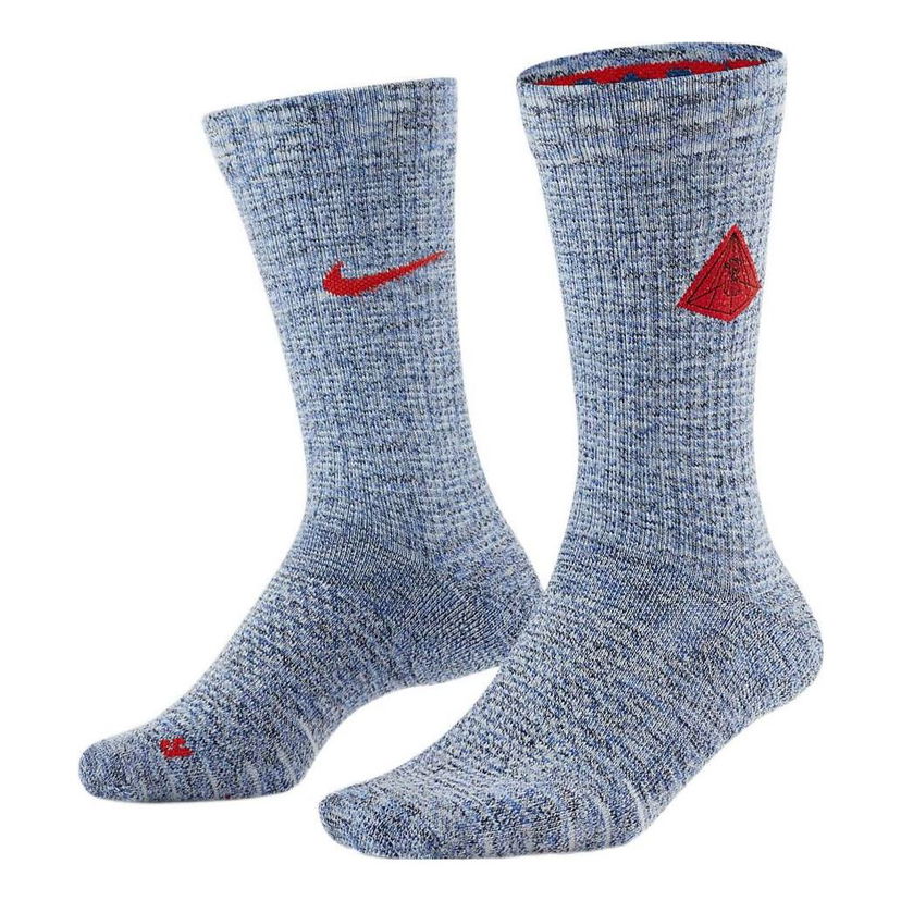 Strumpor Nike Kyrie Multiplier Crew Socks Blå | DA5075-301
