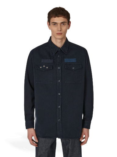 Skjorta A.P.C. Mainline Overshirt Svart | COFCI-M02778 IAJ