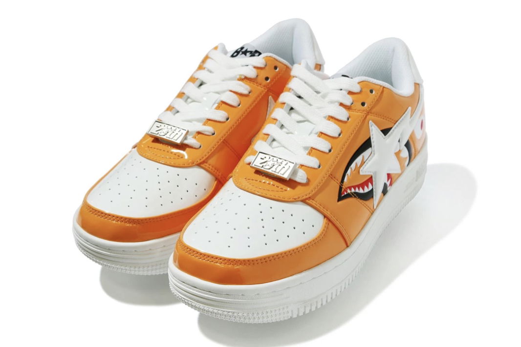 Sneakers och skor BAPE Shark Sta "Orange" Orange | 1G80191009-ORG, 1