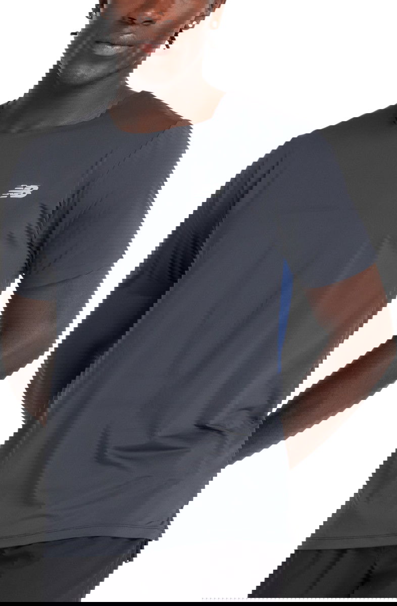 T-shirt New Balance T-Shirt Race Day Grå | mt43213-bk
