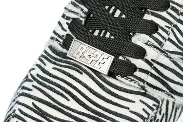 Sneakers och skor BAPE Bape Sta Low "Zebra" Svart | 1G30191005, 3