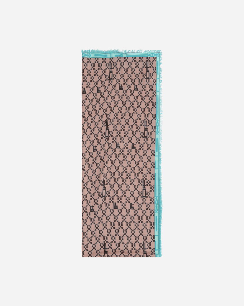 Halsduk Off-White Monogram Maxi Scarf Beige Beige | OMMA028S22FAB001 6210