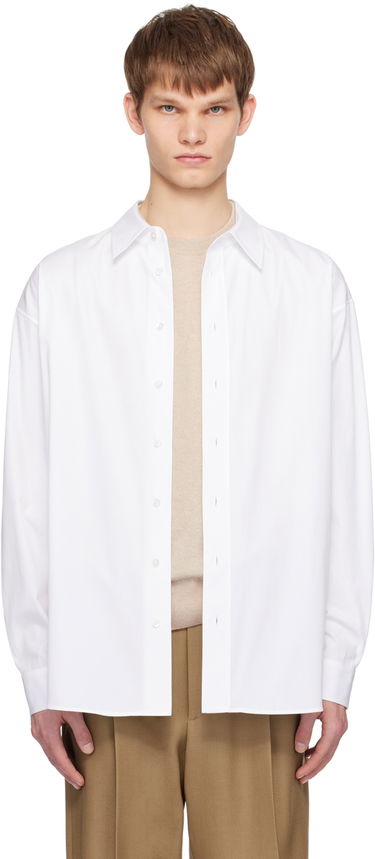 Skjorta The Row Classic Fit Shirt Vit | 636-W2068, 0