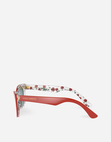 Solglasögon Dolce & Gabbana Dolce & Gabbana Happy Garden Sunglasses Röd | VG4427VP06Q9V000, 2