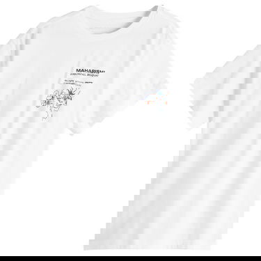 T-shirt Maharishi Maharishi x Basquait Year Of The Snake Graphic T-Shirt, Size Large Vit | 1466-WHT, 1