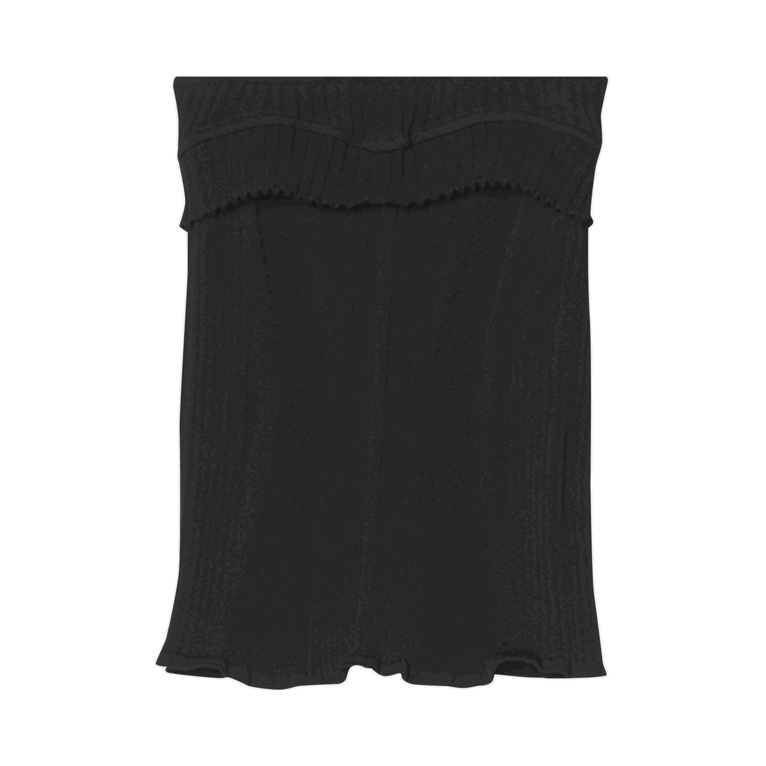 Linne Jacquemus La Maille Lucca Tube Top Svart | 223KN038 2173 990, 0