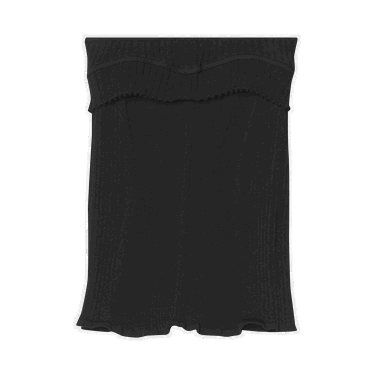 Linne Jacquemus La Maille Lucca Tube Top Svart | 223KN038 2173 990, 0