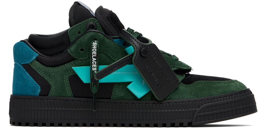 Kläder Off-White Off-White Floating Arrow Grön | OMIA244S25LEA0011048
