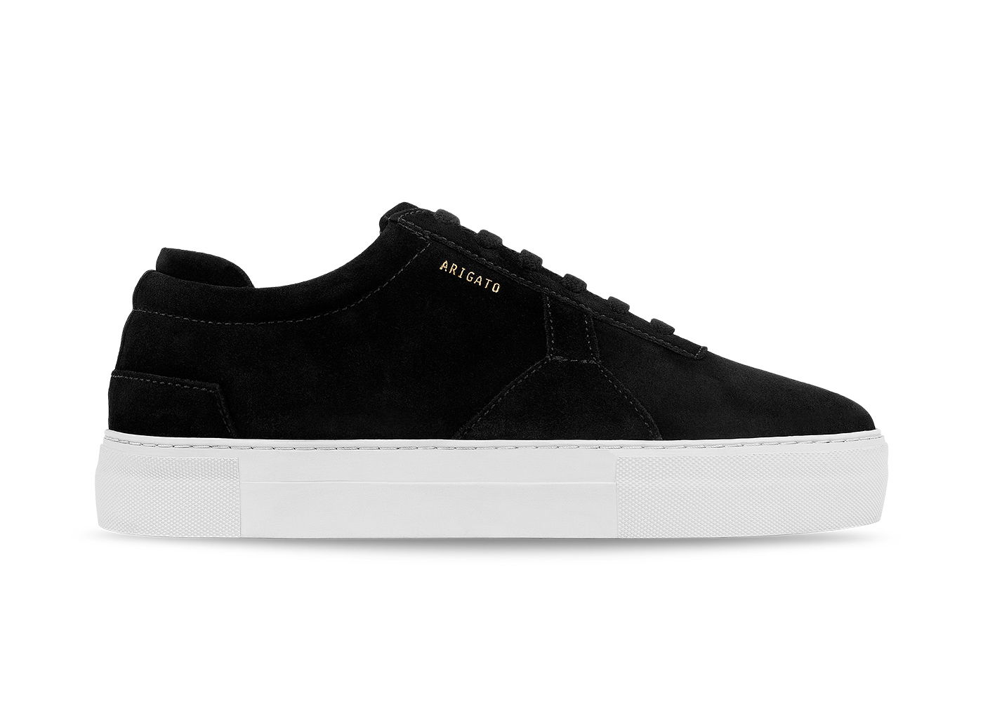 Sneakers och skor AXEL ARIGATO Platform Suede Black White Svart | 27004, 0