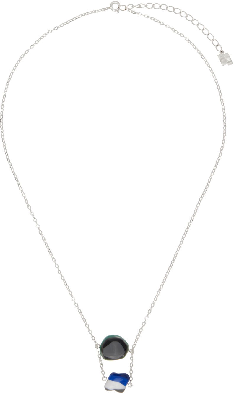Halsband ADER ERROR Double Pendant Necklace Flerfärgad | BN01SSJW0701GN