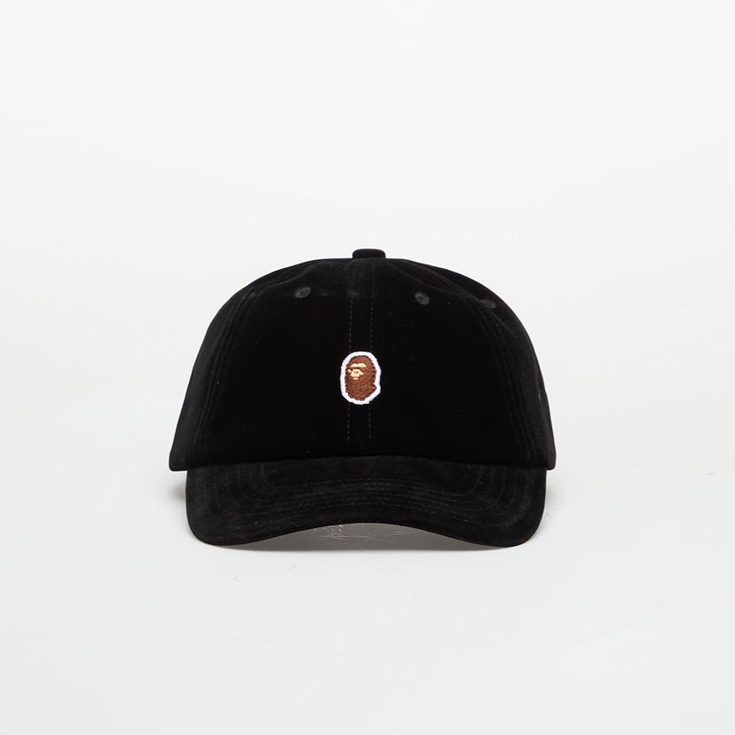 Keps BAPE One Point Panel Cap Svart | 001CPL801005MBLK