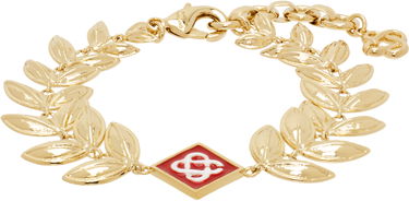Armband Casablanca Laurel Leaf Gold Bracelet Metallisk | APS25-JW-254-01, 0