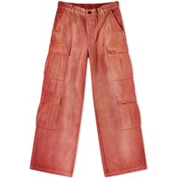 Cargo byxor HERON PRESTON Distressed Canvas Cargo Röd | HWCF008F23FAB0022500, 1