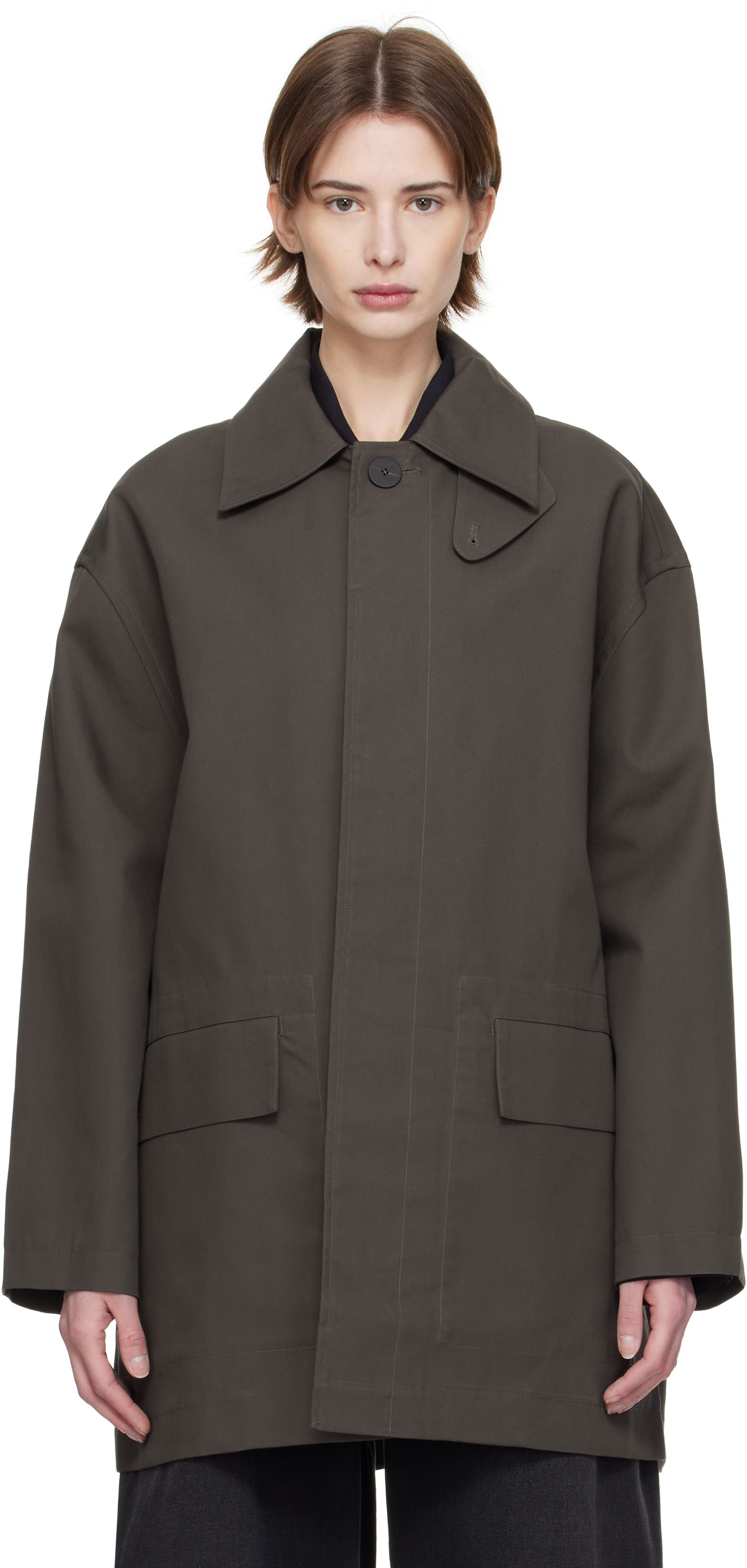 Vindjacka Studio Nicholson Studio Nicholson Measure Jacket Grön | MEASURE SN - 751, 0