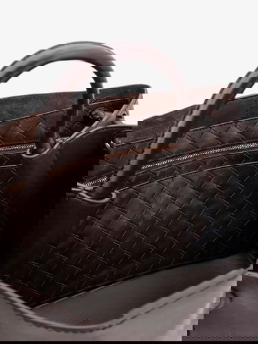 Tygpåse Bottega Veneta Tote Bag Brun | 810214V4O922190, 3