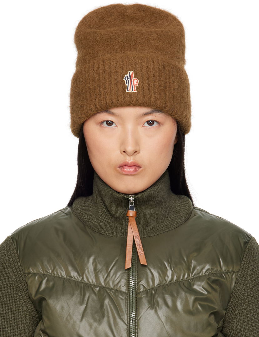 Mössa Moncler Wool Beanie Brun | J20983B00019M1126