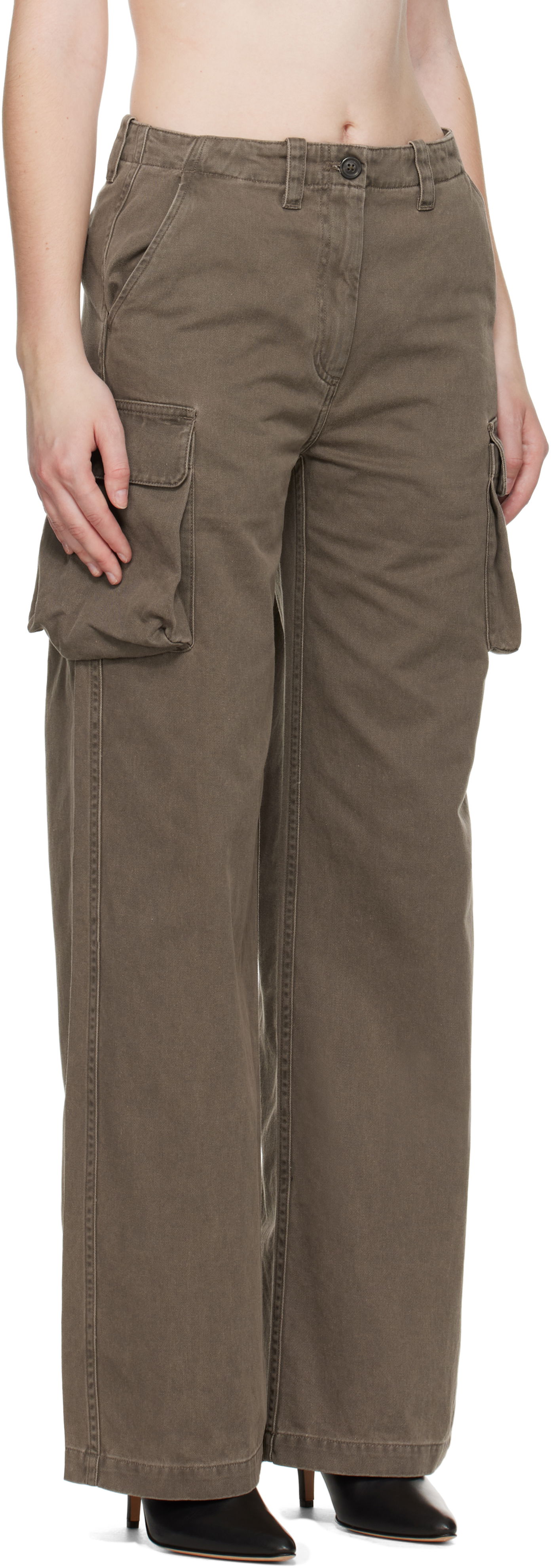 Cargo byxor OUR LEGACY Our Legacy Peak Cargo Pants Grön | W4254PDW, 1