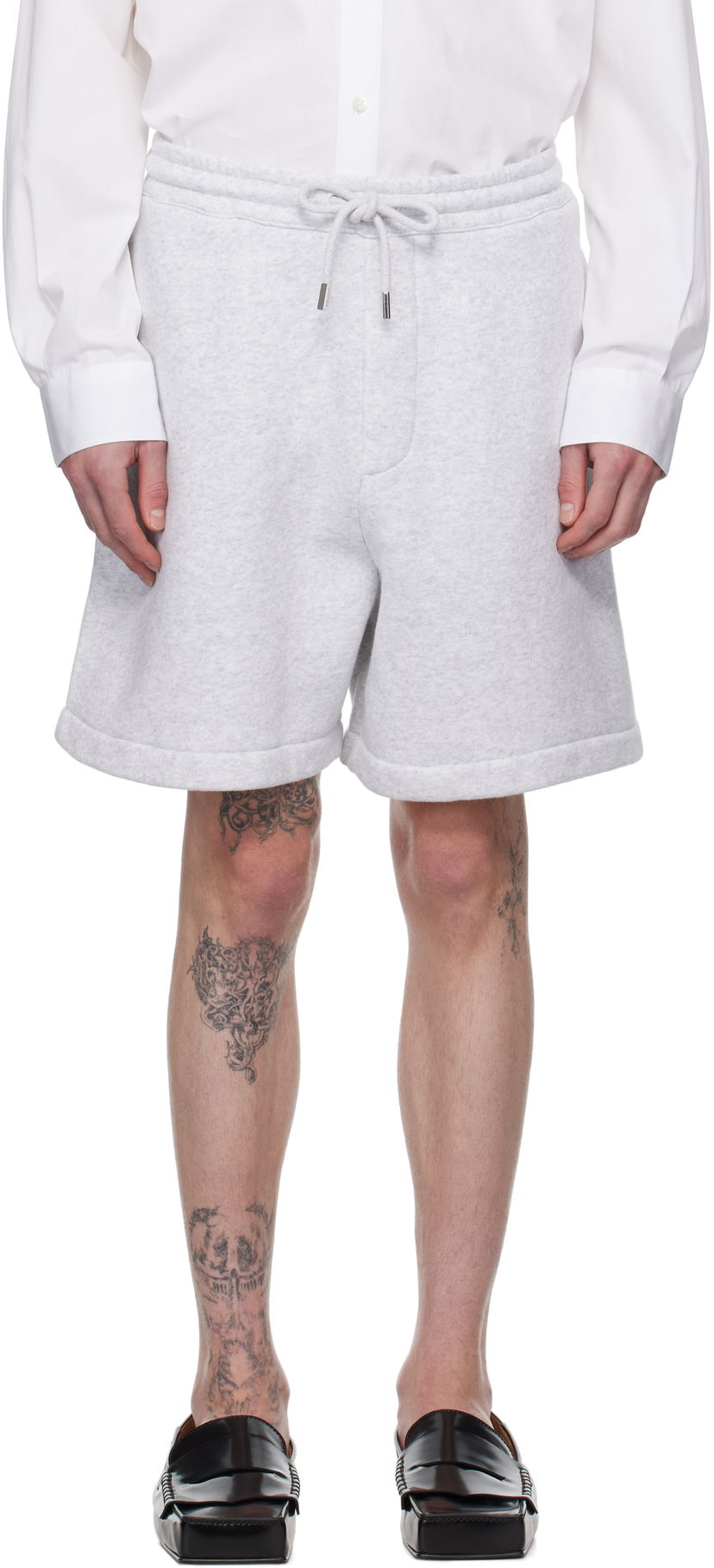 Shorts Jacquemus Jacquemus 'The Torneo' Sweatshorts Grå | 25E255JS313-2465