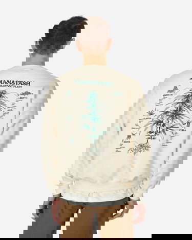 Sweatshirt Manastash Cascade Crewneck Sweatshirt Beige | 7923132008 414, 2