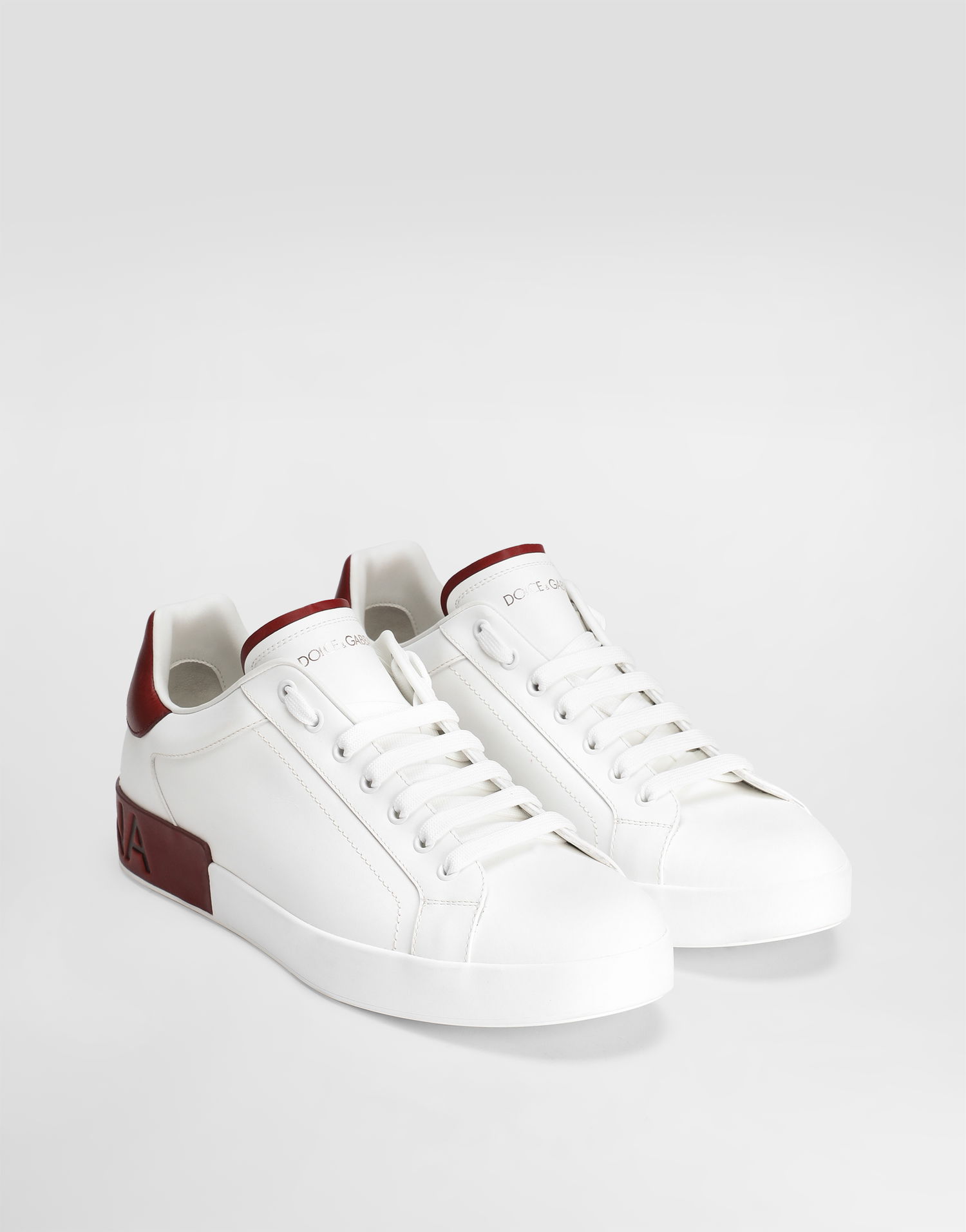 Sneakers och skor Dolce & Gabbana Dolce & Gabbana Portofino Calfskin 41.5 Vit | CS2278A9U738W055, 1