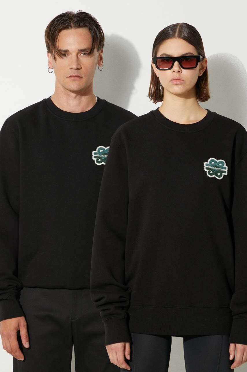 Sweatshirt Filling Pieces Crewneck Sweatshirt Svart | 74533921861, 0