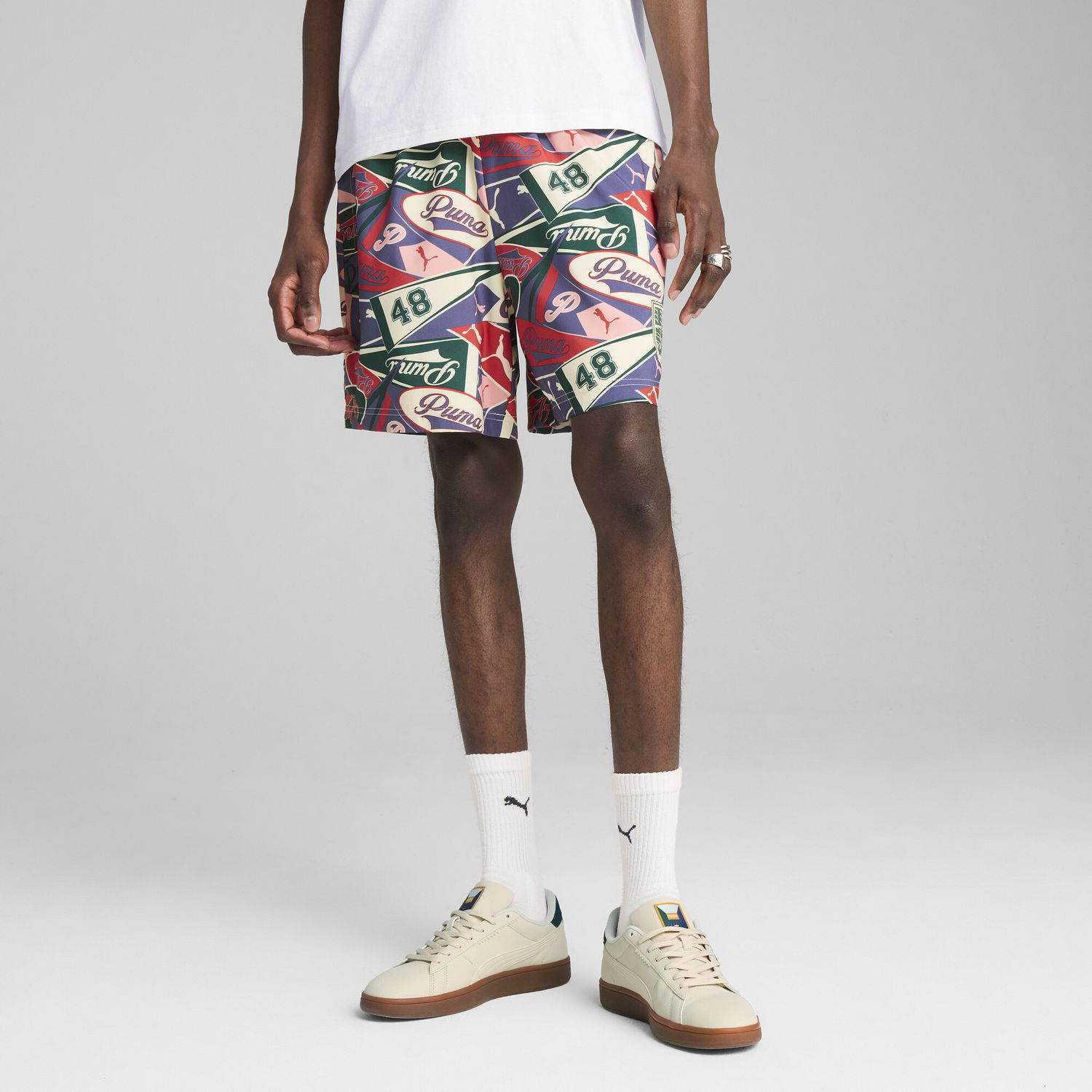 Shorts Puma SPORTS LEGACY Printed Relaxed Fit 6" Shorts Flerfärgad | 629630_46, 0