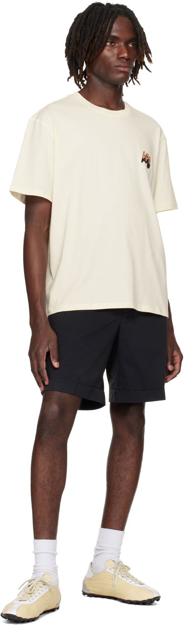 Shorts A.P.C. A.P.C. Andrew Cuffed Shorts Svart | COHKU-H10219, 3