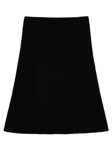 Halsduk Rick Owens Cowl Scarf Svart | RO02C1437 WFN
