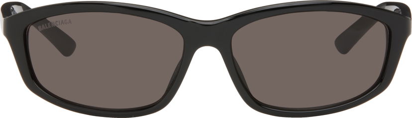 Solglasögon Balenciaga Balenciaga Neo Oval 2.0 Sunglasses Svart | BB0401S-001