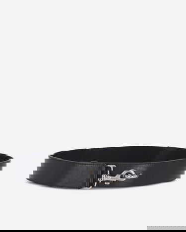Bälten Dries Van Noten Elasticated Leather Belt Svart | 252-021404-151 900, 1