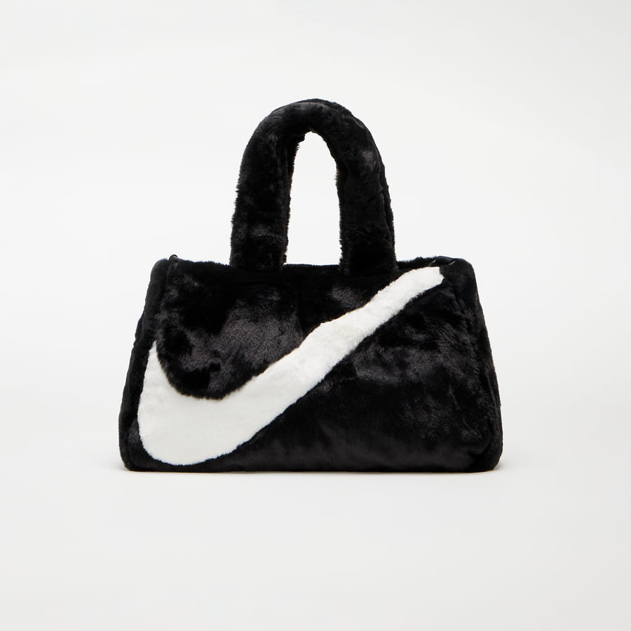 Tygpåse Nike Sportswear Faux Fur Tote 10L Svart | DQ5804-010, 0