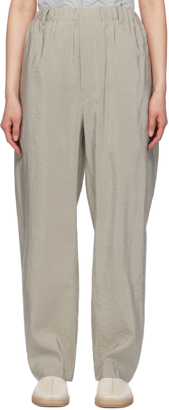 Byxor LEMAIRE Relaxed Trousers Grå | PA1047 LF208