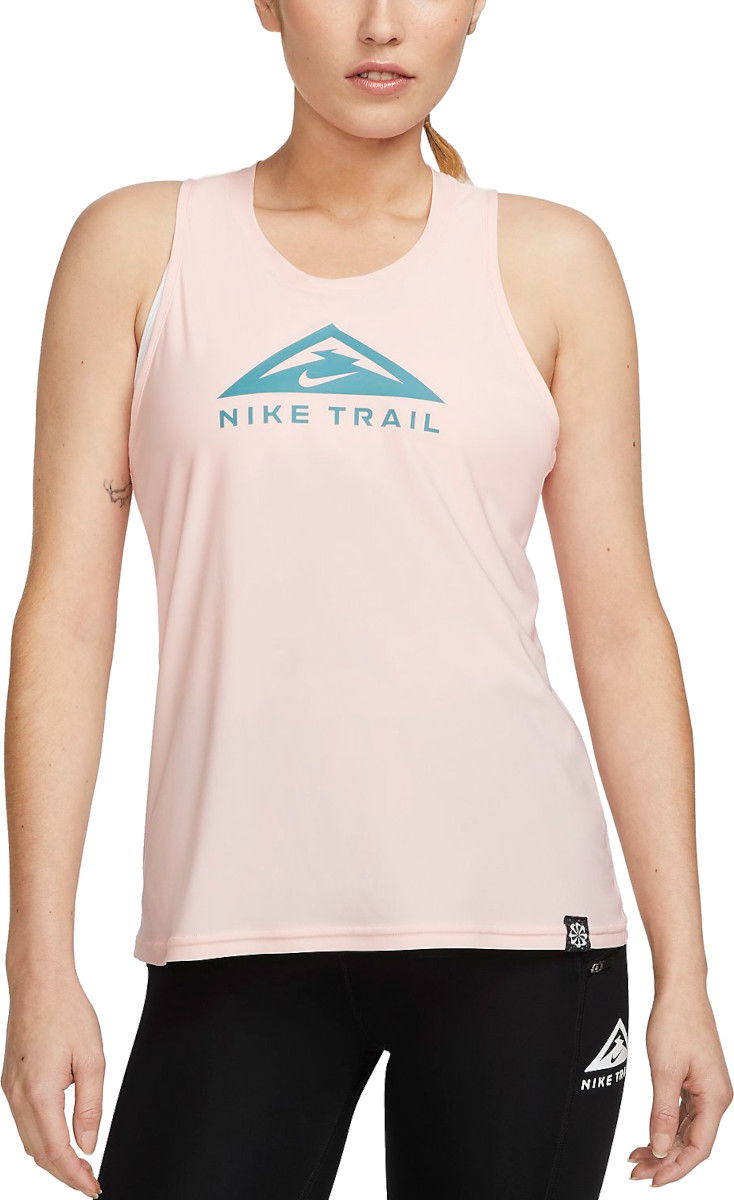 Linne Nike Dri-FIT Trail Running Tank Top Rosa | dx1023-686, 0