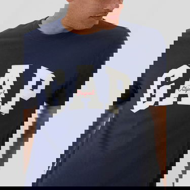 T-shirt GAP T-shirt Logo Tee Tapestry Navy XS Mörkblå | 542246-02, 3