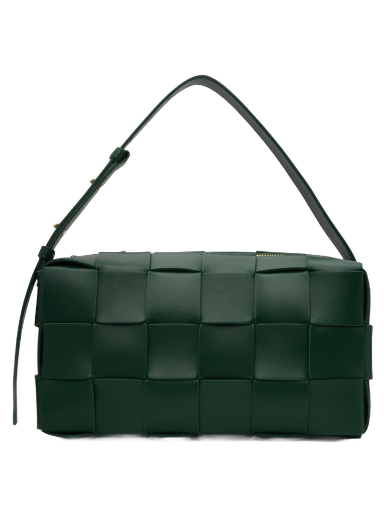Axelväska Bottega Veneta Brick Cassette Bag Grön | 709360 VMAY1
