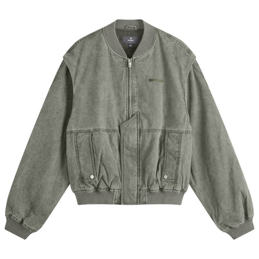 Bomberjacka Represent Clo Inset Sleeve Bomber Jacket Grön | MLM1034-066